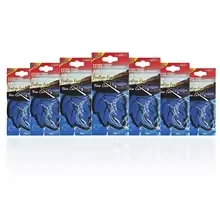 12/36/48Pcs Car Air Freshener Natural scented tea paper Auto Hanging Vanilla perfume fragrance Leaf Shape