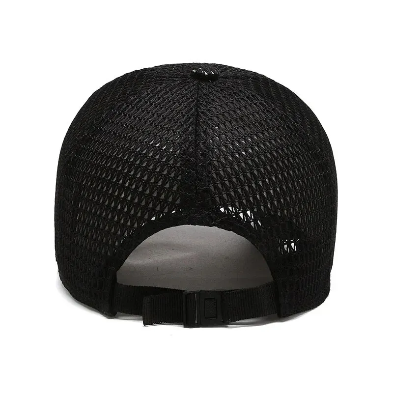 Spring And Summer New Mesh Hat Men's Autumn And Winter Cap Korean Tide Hat Hat Outdoor Casual Fashion Sunshade Baseball Cap