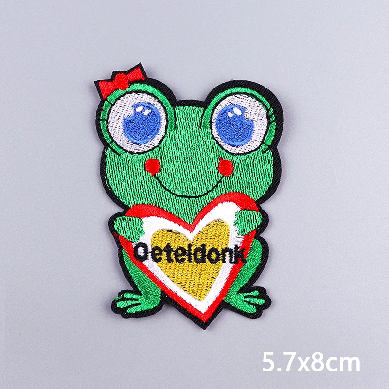 2026 Oeteldonk emblemen opstrijkbare patch Nederlandse carnaval badge voor festival geborduurde patch op kleding viering souvenir cadeau