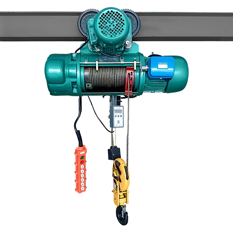 High quality cable electric winch wire rope electric hoist 1T