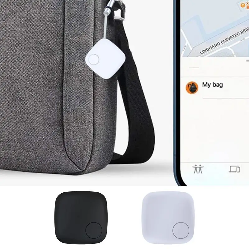 Mini Tracking Device Anti Loss Tracker Device Smart Locator Portable Mobile Finder App Control Anti Theft Tracker For Bags Cars