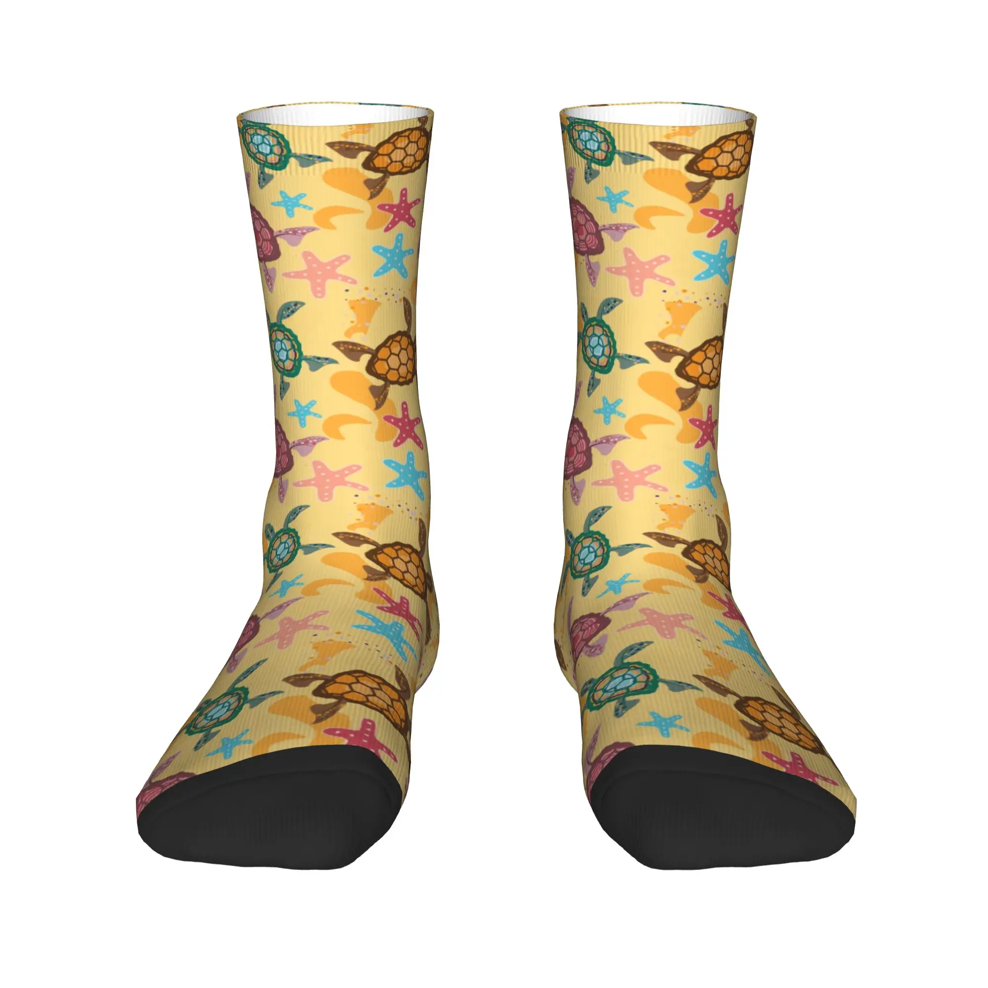 

Крутые носки Ocean Sea Turtle Crew Socks Мужские чулки с 3D принтом Женские