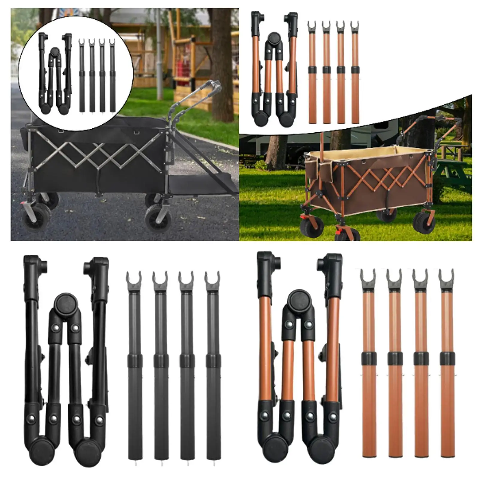 

Складная ручка для унитаза, легкая, простая установка, регулируемая, аксессуары для пляжной тележки, запасные части для ручки универсальной тележки