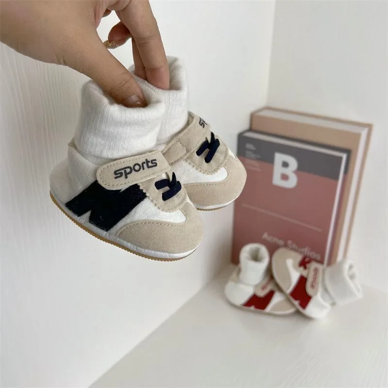 أحذية رياضية سهلة الارتداء للأطفال الرضع والأولاد والبنات مع نعل ناعم غير قابل للانزلاق، نسيج مسامي ونعل خارجي - تصميم مخطط كرتوني للجميع #5