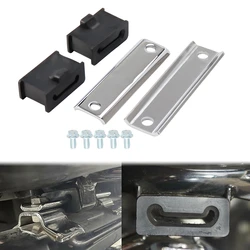 Exhaust System Muffler Saddlebag Supports Brackets Hanger Insulator Rubber For Harley CVO Touring Electra Steet Glide Road King