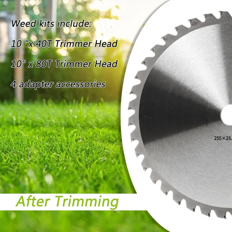 40T/60T/80T Alloy Blade Brush Cutter Accessories Parts for Trimmer Gardening Tooling Accessory Garden Tool