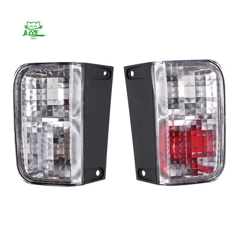 A22E-1Pair Car Rear Fog Light Reverse Lamp For Vauxhall Vivaro 2001-2009 Tail Lamp Lens 93863599 93863597 Taillight Cover