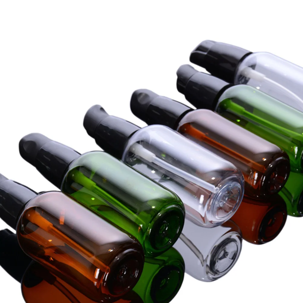 

3pcs 50Ml Travel Packaging Set Leak-Proof Portable Plastic Bottles Shampoo Lotion Beauty Products Green Transparent Tea