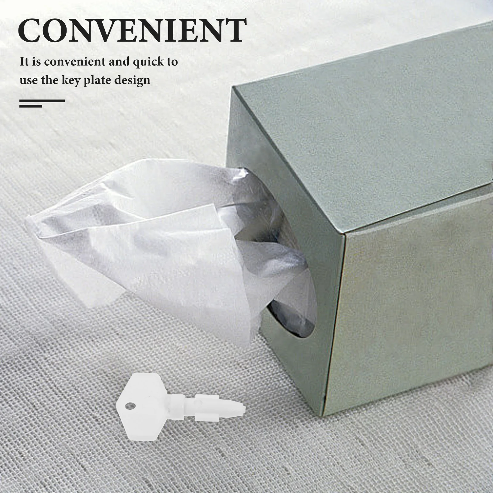 

Elegant Tissue Dispenser Key Secure Access Practical Replacement for Paper Towel Holder Restroom Use Toilet Paper Key