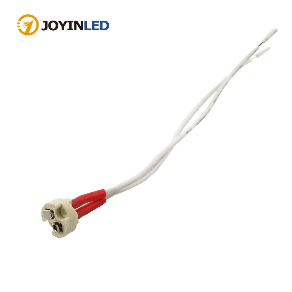 MR16/G4/GU5.3 Lamp Holder Ceramic Socket Base With Hight quality Silicon Cable for LED and halogen lamps Free Shipping