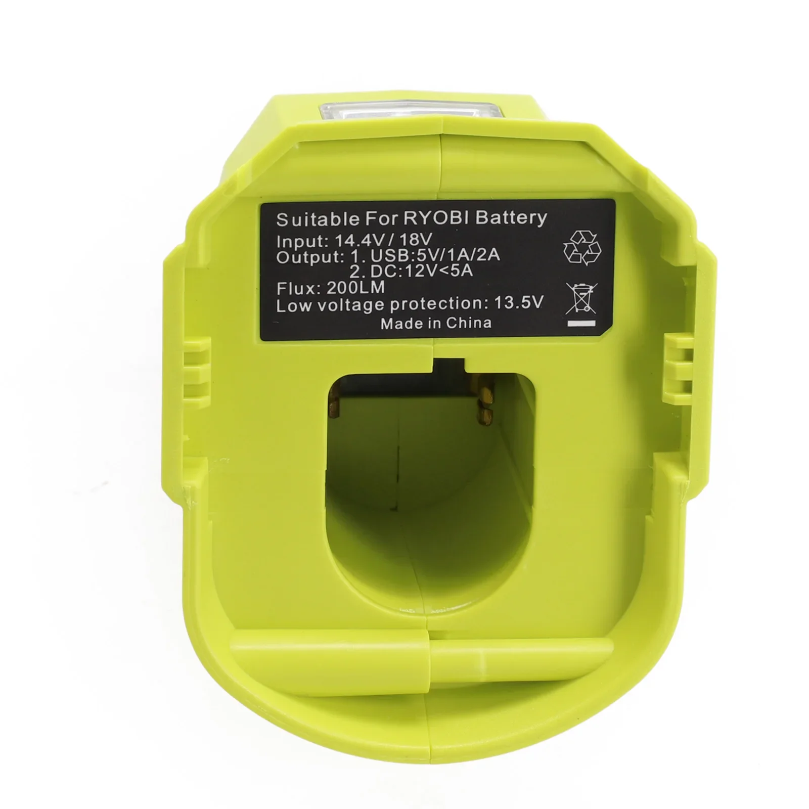 

High Quality Materials DIY Battery Adapter DC12Vbattery Adapter Li-ion Battery Adapter P107 Switch Control USB LED