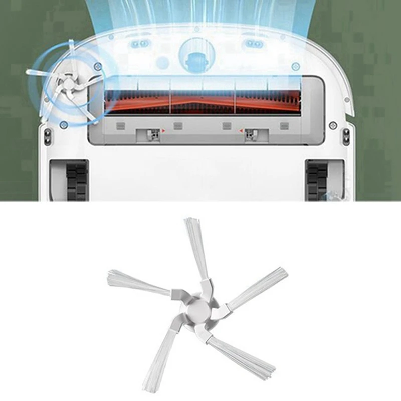 Accessori per spazzole laterali per spazzole laterali per aspirapolvere robot Xiaomi Mijia Pro / Stytj06zhm
