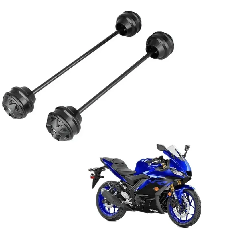 

For YAMAHA YZF R3 R25 YZF-R3 YZF-R25 Front Rear Wheel Protector Axle Fork Crash Slider