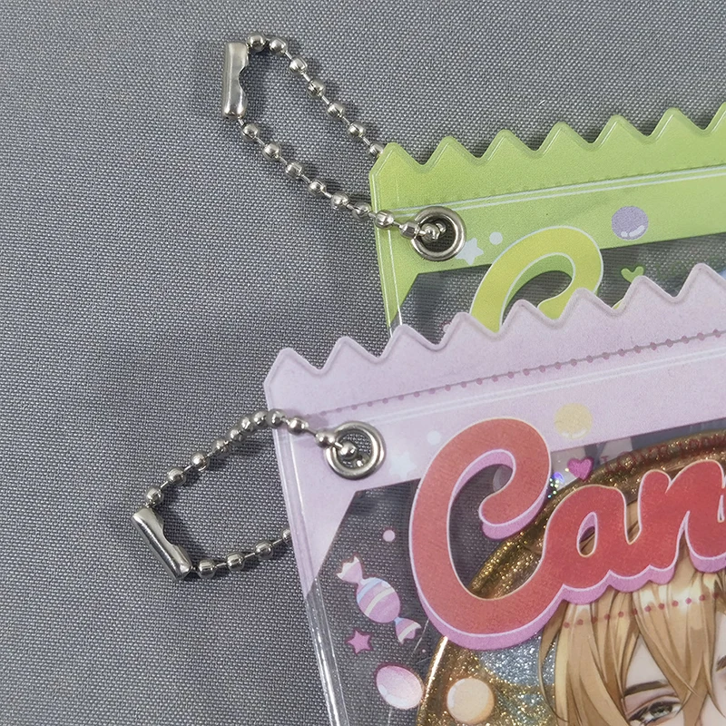 (.) Cartoon Bag Pins Badge Protector Case Anime Badges Decoration Bag Accessories Pin Case Birthday Gift