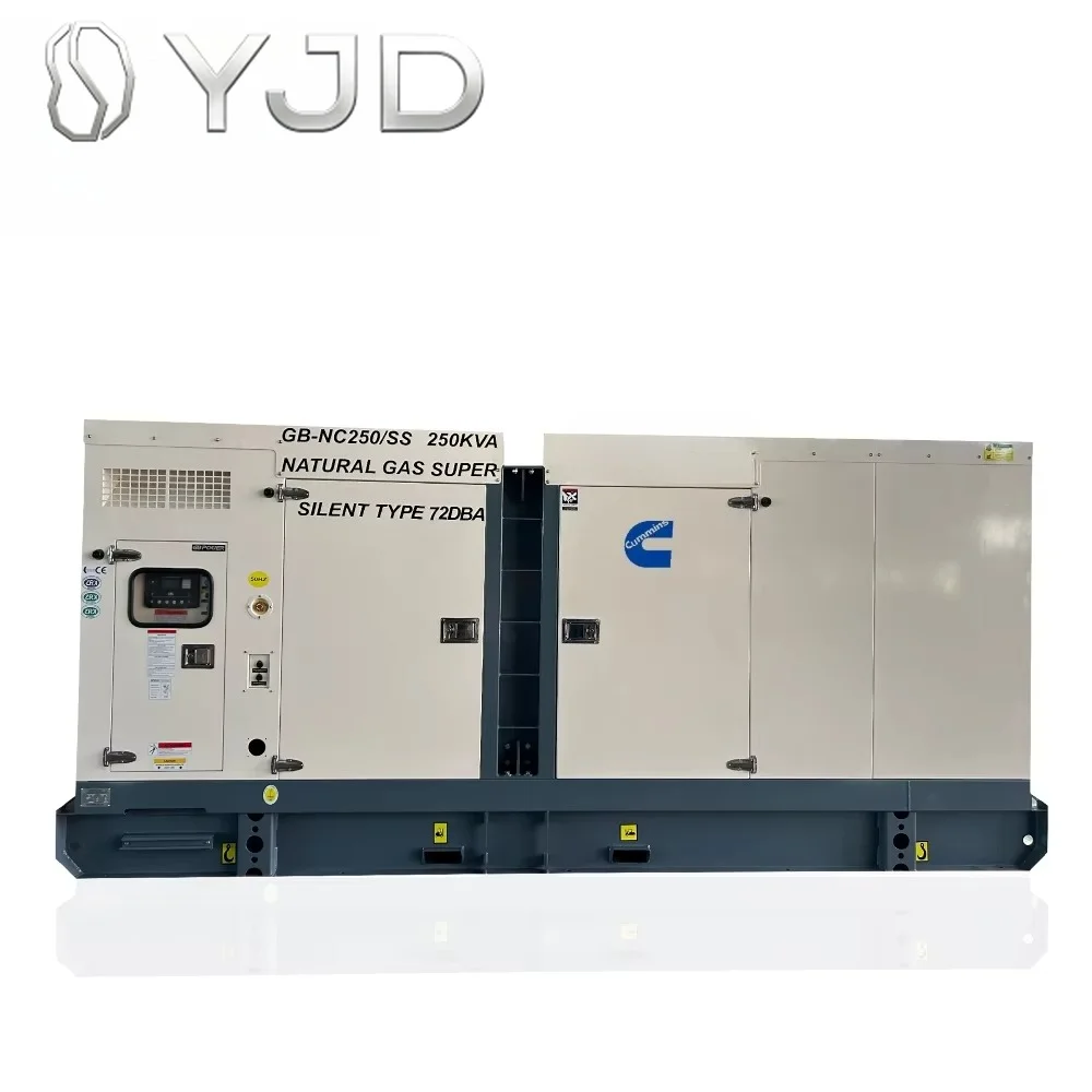 Natural Gas 3 Phase 220v 400KW 500KVA 50Hz Water Cooled Industrial Generator GB Power Model GB-CN450 CUMINS ORIGINAL Engine