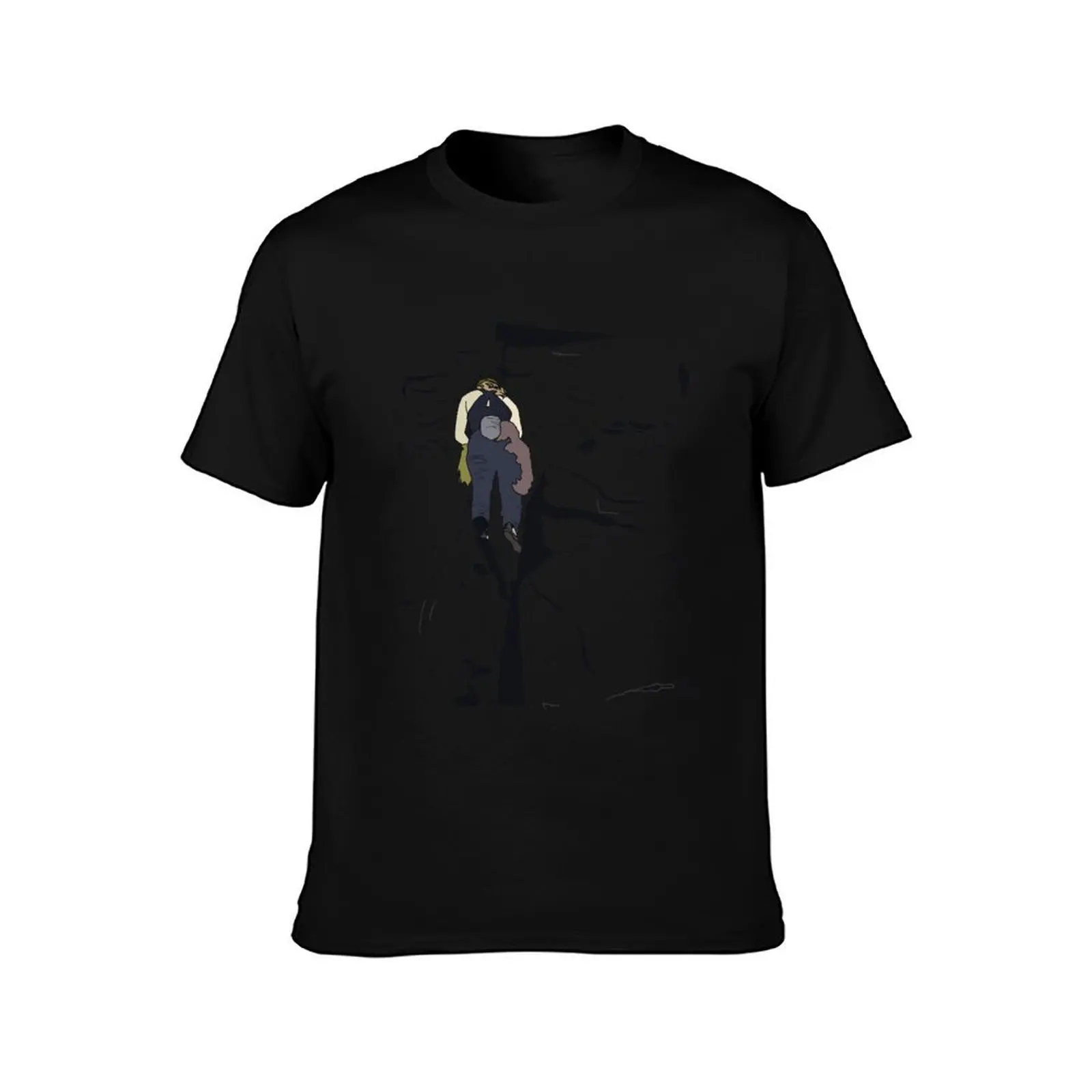 Climbing Pinnacle Rock in CT T-Shirt Odor Resistant Short Sleeve Top T-Shirt