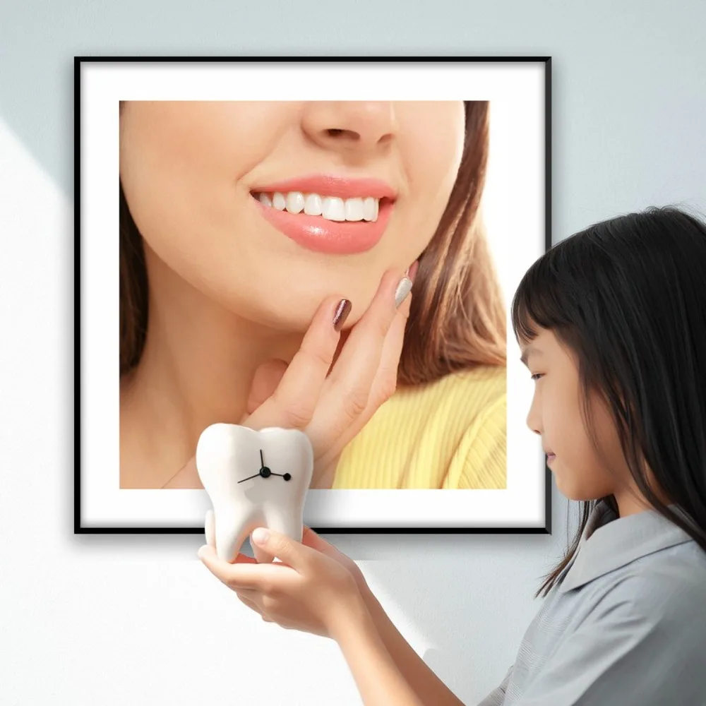 Beauty Teeth Smile Tooth Correction Orthodontics 24 Posters Pictures Canvas Wall Art Home Decor for Living Room Decoration