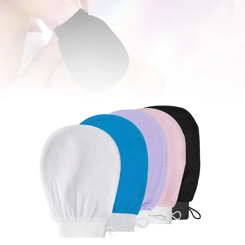 모로코 샤워 각질 제거 장갑 함맘 목욕 바디 클렌징 스크럽 마사지 미트 케사 필링 타월 장갑