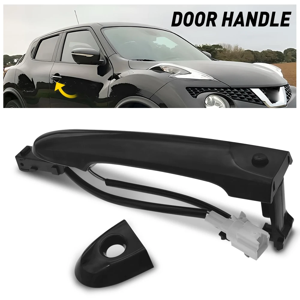 Exterior Door Handle Keyless Entry Fits For Nissan Juke (F15) 2010 2011 2012 2013 2014 2015 2016 2017 2018 2019 Front Right