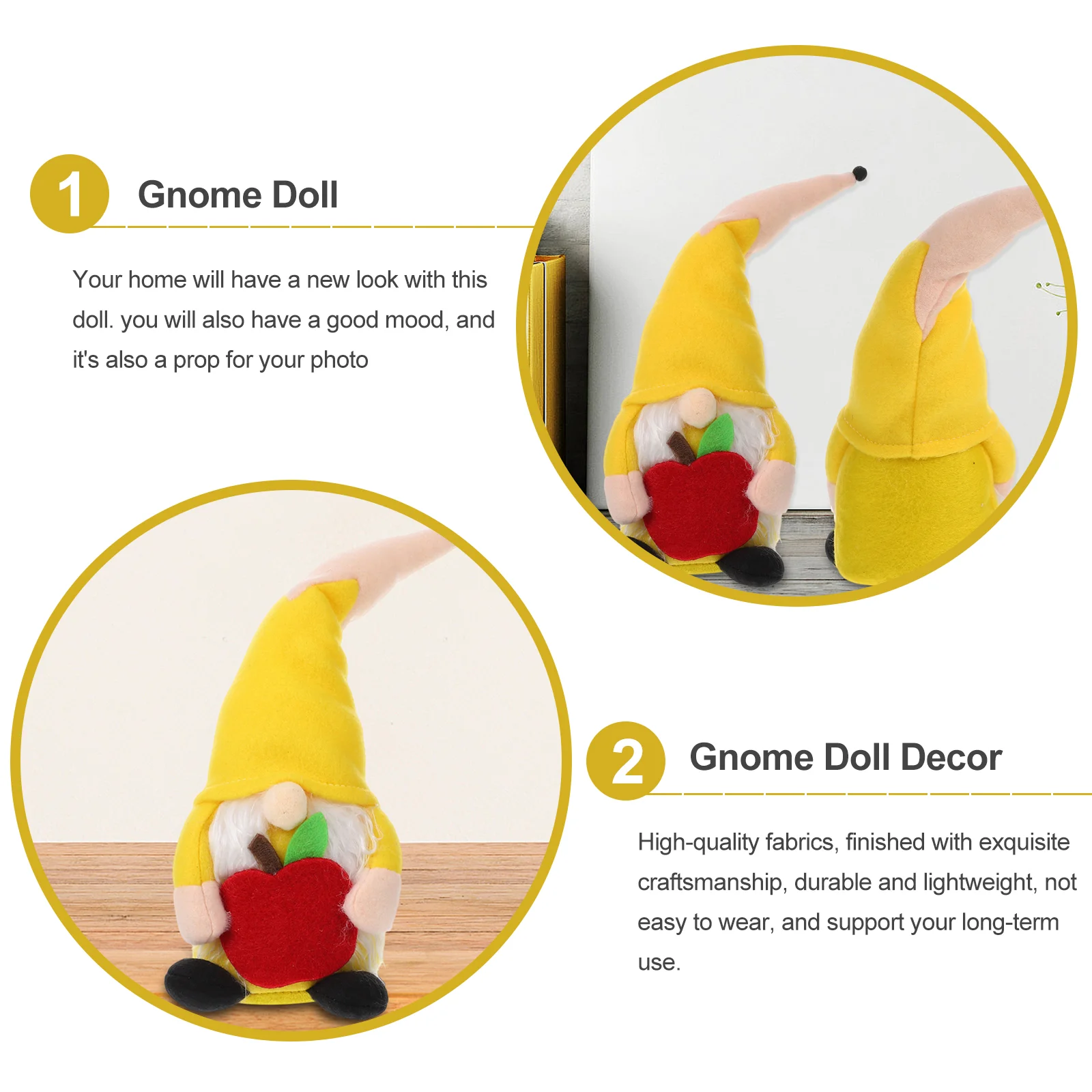 Graduation Season Gnomes Faceless Home Decor Adornments Ornament Decors Decorate