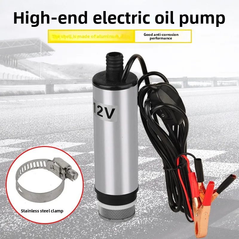 

Самовсасывающий погружной насос 12 В Миниатюрный электрический самовсасывающий насос 24 В, портативный небольшой дизельный насос