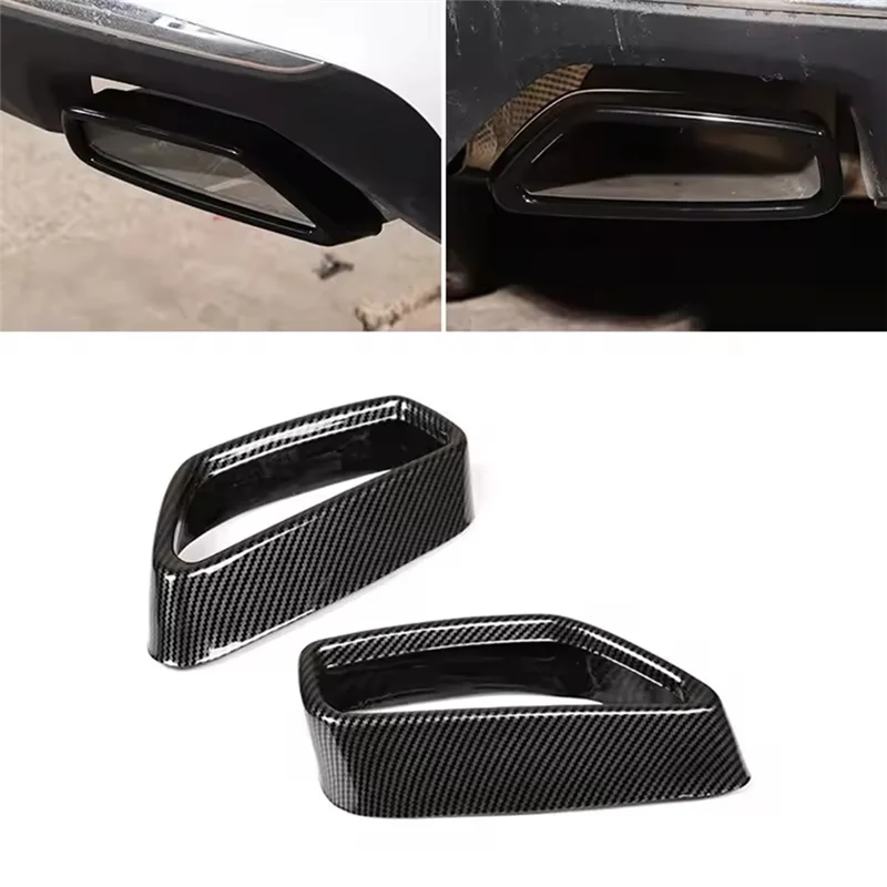 

A85E-Для BMW 5 6 серии GT G30 G38 G32 2018 2019 2020 2021, глушитель из нержавеющей стали, выхлопная труба, выходная крышка автомобиля, накладка