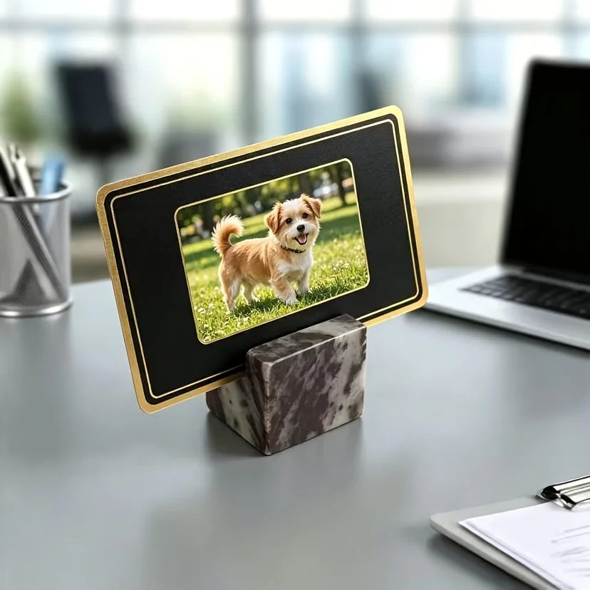 Chicken Blood Jade Table Sign Holder, Available in Various Natural Textures, Display Cabinet Item Indicator Holder, Suitable for Dining Tables, Hotels, Display Cabinets, Service Instructions, and Applicable in Multiple Scenarios view 4