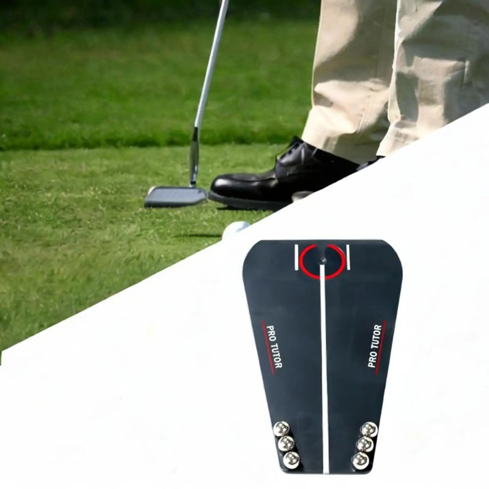 Golf Putting Tutor Stroke Path Golf Putting Trainer for Indoor Home Outdoor