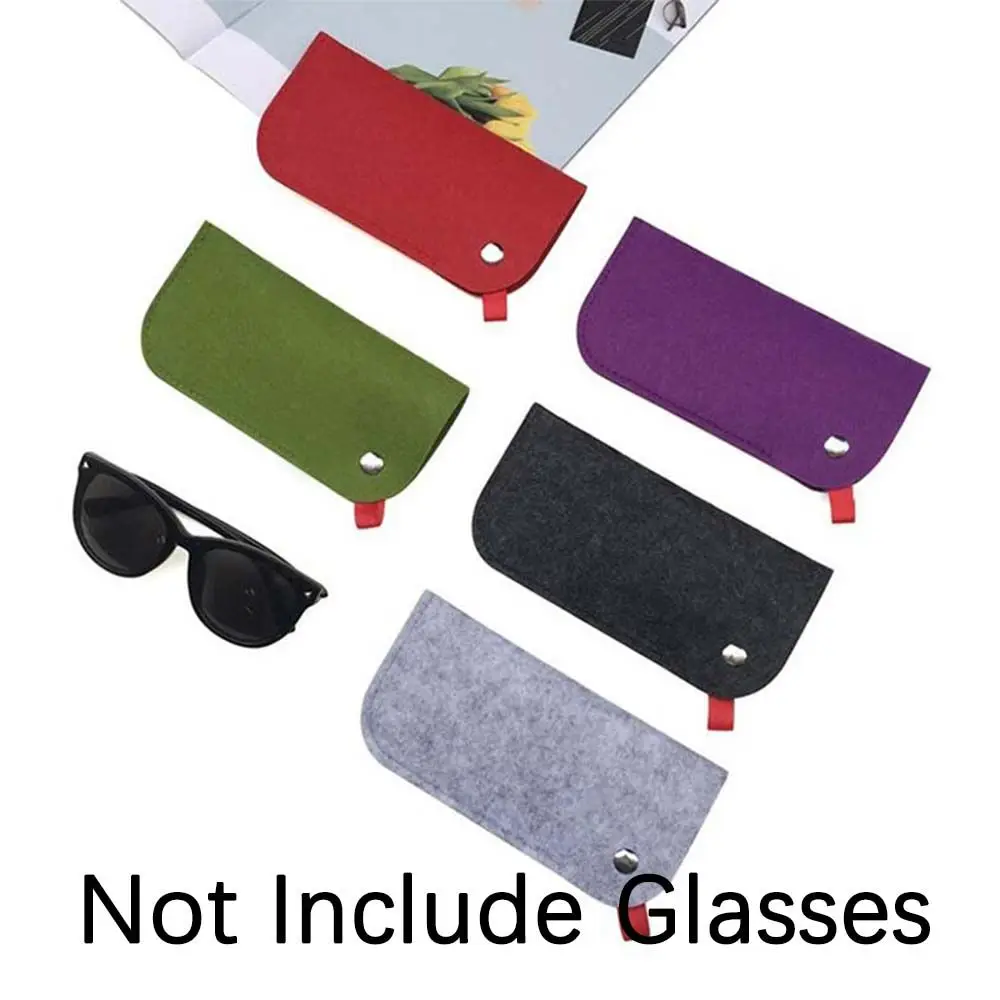 

Colorful Fashion Men Chemical Fiber Felt Gift Women Glasses Storage Eyewear Bag Glasses Bag Storage Box