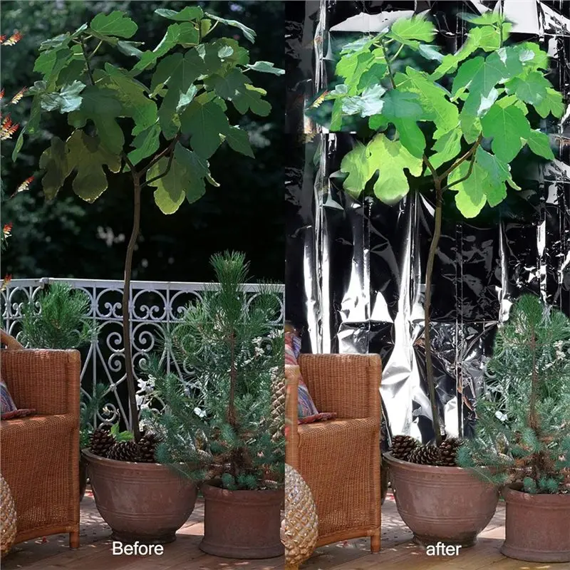 B08B-High Reflective Silver Mylar Film(6 Pack), Large Size, Keeps Warm, Ideal Perfect For Plant Growth& Marathon Applications