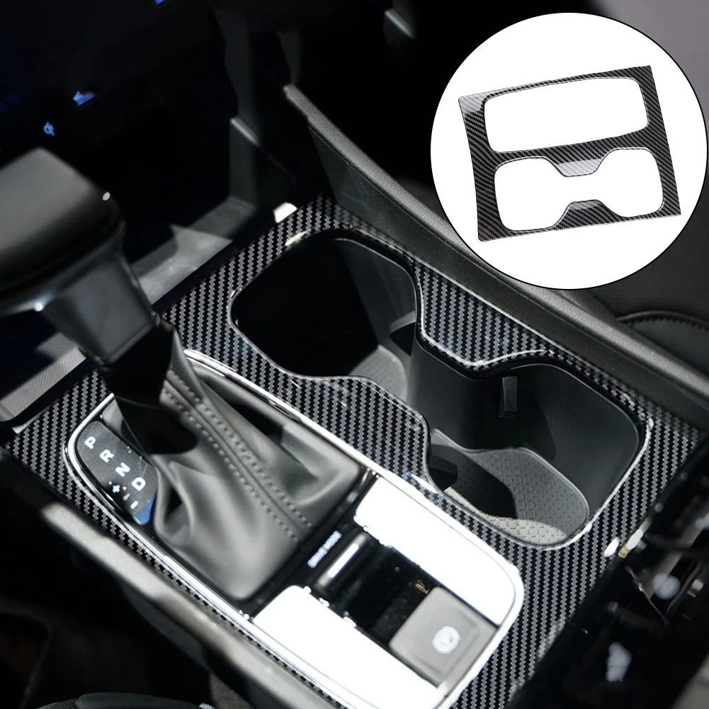 Цветовая фоторамка из углеродного волокна для Hyundai Santa Cruz 2022 2023, декоративная рамка из АБС-пластика, комплект отделки салона автомобиля Цветовая фоторамка из углеродного волокна для Hyundai Santa Cruz 2022 2023, декоративная рамка из АБС-пластика, комплект отделки салона автомобиля