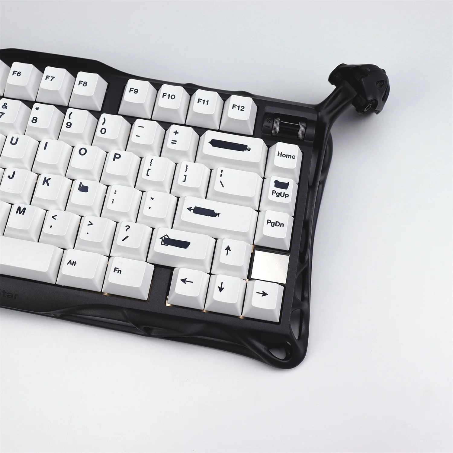 KBDiy Keyboard Key Caps PBT GMK Redacted Keycaps Custom DIY Cherry Profile for MX Switches Mechanical Keyboards 75% GMK67 K500