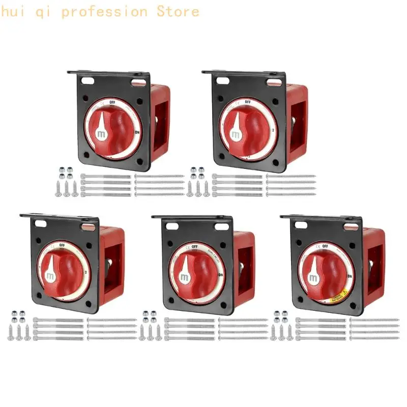 Manual Battery Disconnect Control 12-48v 300A for Motorhome and Automotive Power H8WE
