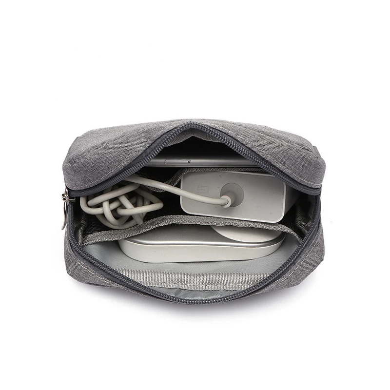 Portable Cable Bag Travel Digital Storage Bag Organizer USB Charger Power Bank Gadget Holder Pouch Digital Electronic Accesso