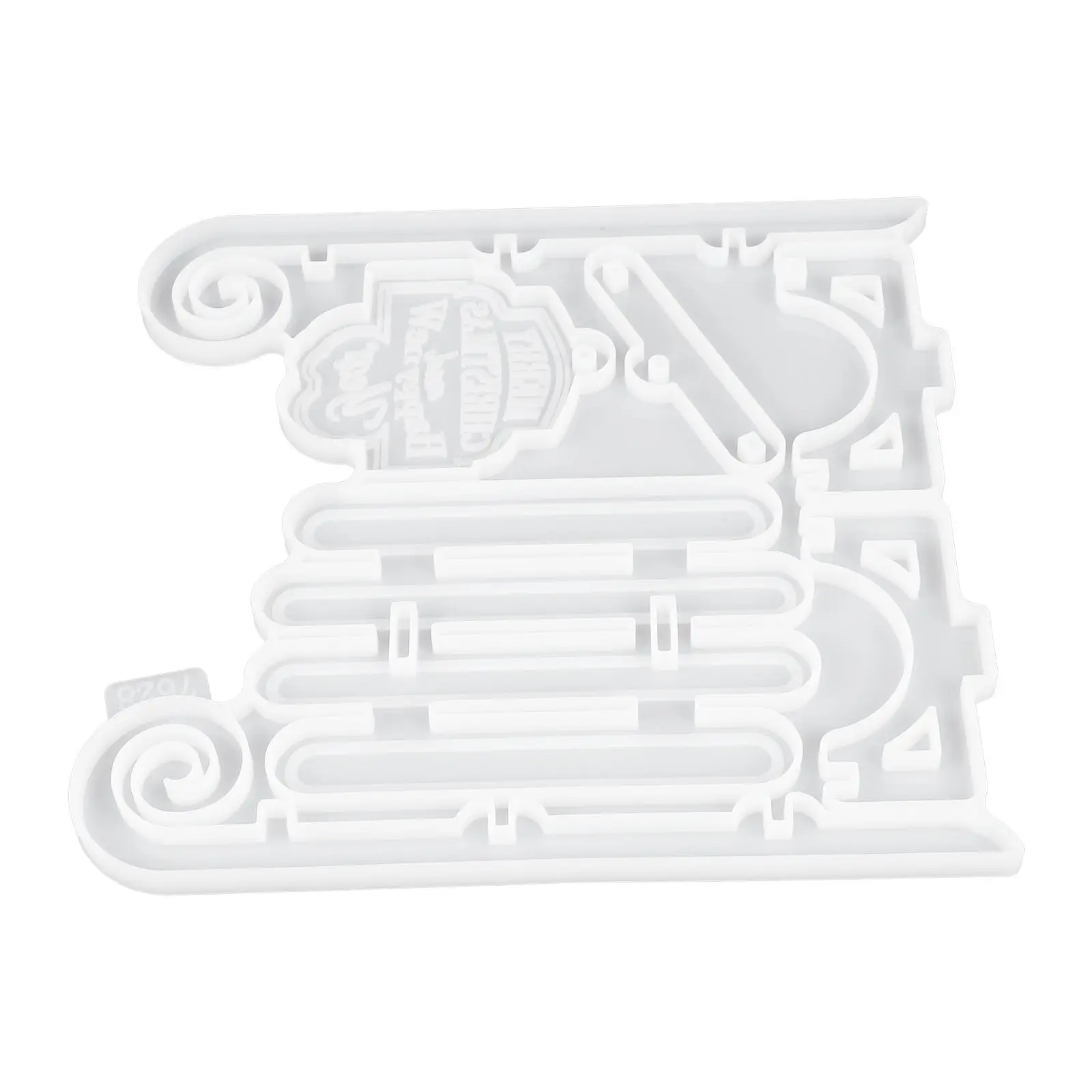 

Christmas Sleigh Silicone Mold for DIY Epoxy Resin Crafts Desktop Ornament Making Sleight Shape Crystal Casting Mold Handmade