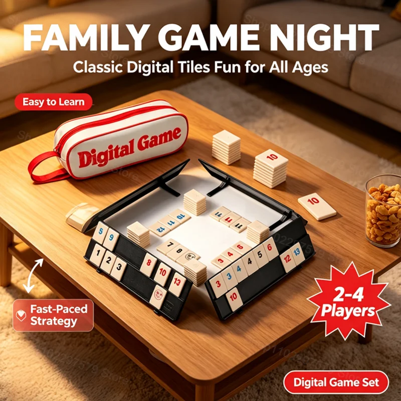 Board Game Sequence - Nouveau jeu de Rummy Cube 2026