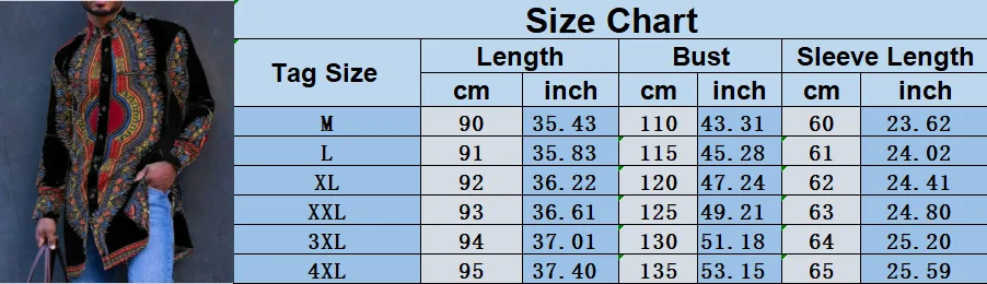 New Men's African Ethnic Style Shirt Digital Positioning Print Mid-Length Shirt Casual Versatile Style