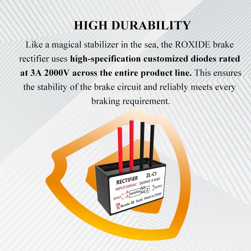 ZL-C1 ZL-C2 Brake Rectifier Module 220V/99V, Brake Rectifier Device 380V/170V