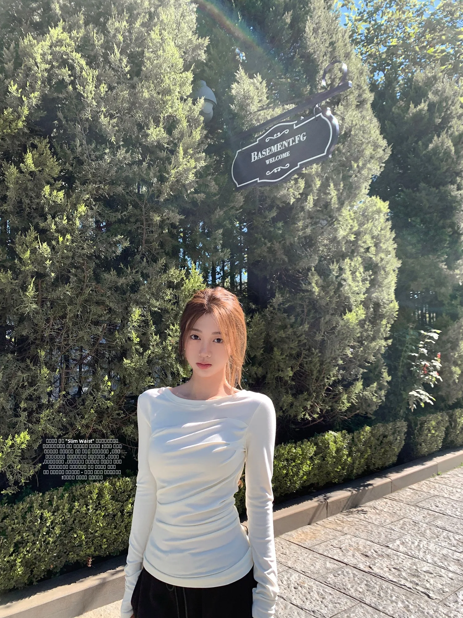 

EEONE924000am Женская приталенная шерстяная футболка, повседневная футболка с базовым слоем, топ, модный, с застежкой на талии, универсальный, удобный в ношении