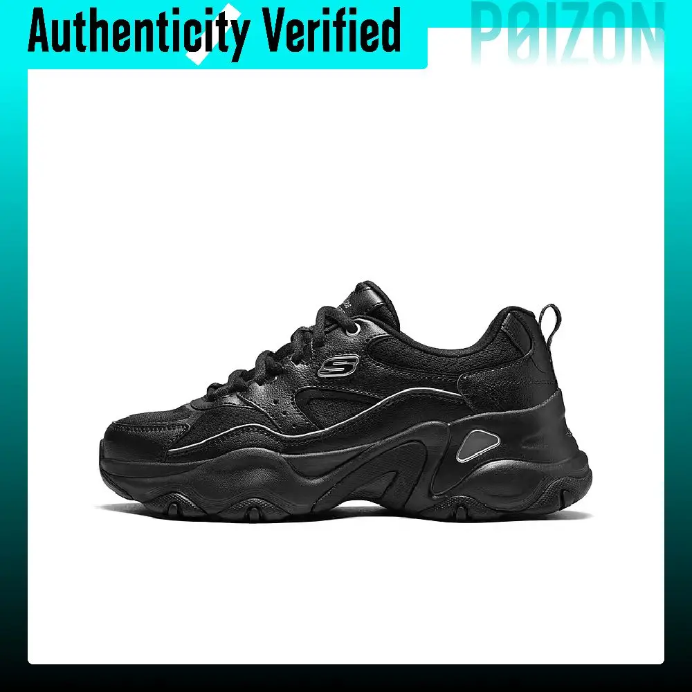 Skechers D'LITES 5.0 Low top Chunky Sneakers Women's Black 150521-BBK