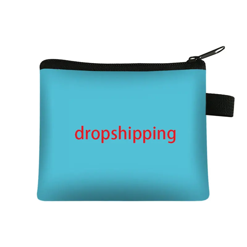 DIY Customize Your Logo / Image / Name Coin Purse Ladies Coin Purses Boys Girls Wallet Advertising production Mini Bag Money Bag