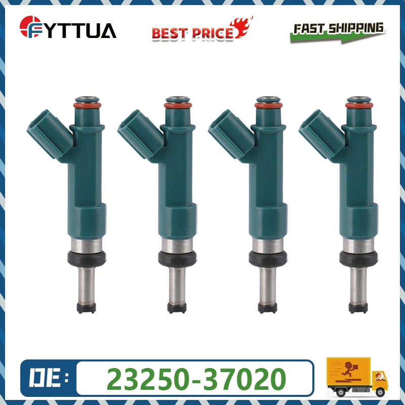 4pcs Fuel injector 23250-37020 23250-37021 23209-37020 for Toyota Prius 2010-2015 Lexus CT200h 2010-2015