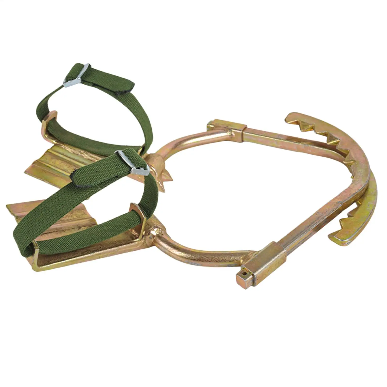 Tree Climbing Spikes Adjustable Non-Slip Solid Steel Secure Fruit Picking Pole Climbing Spurs For Logging Hunting Observation