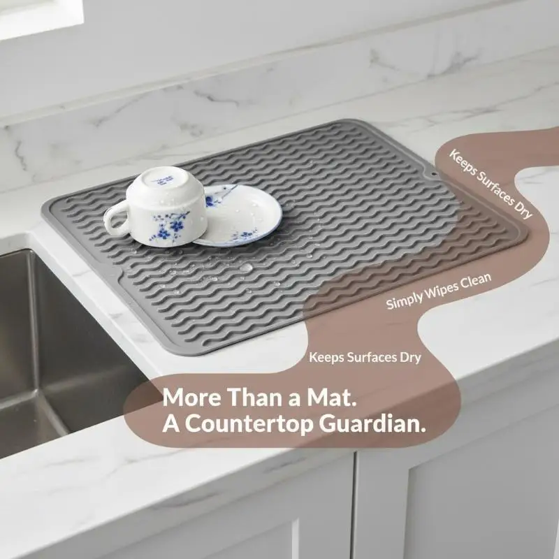 Silicone Dish Drying Mat 16