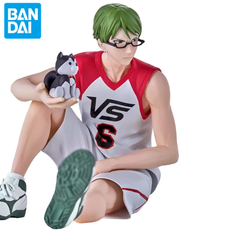 Bandai Genuine Anime Kuroko's Basketball LAST GAME Midorima Shintaro Tetsuya No. 2 PVC 10Cm Figure Model Toy Gift Collection