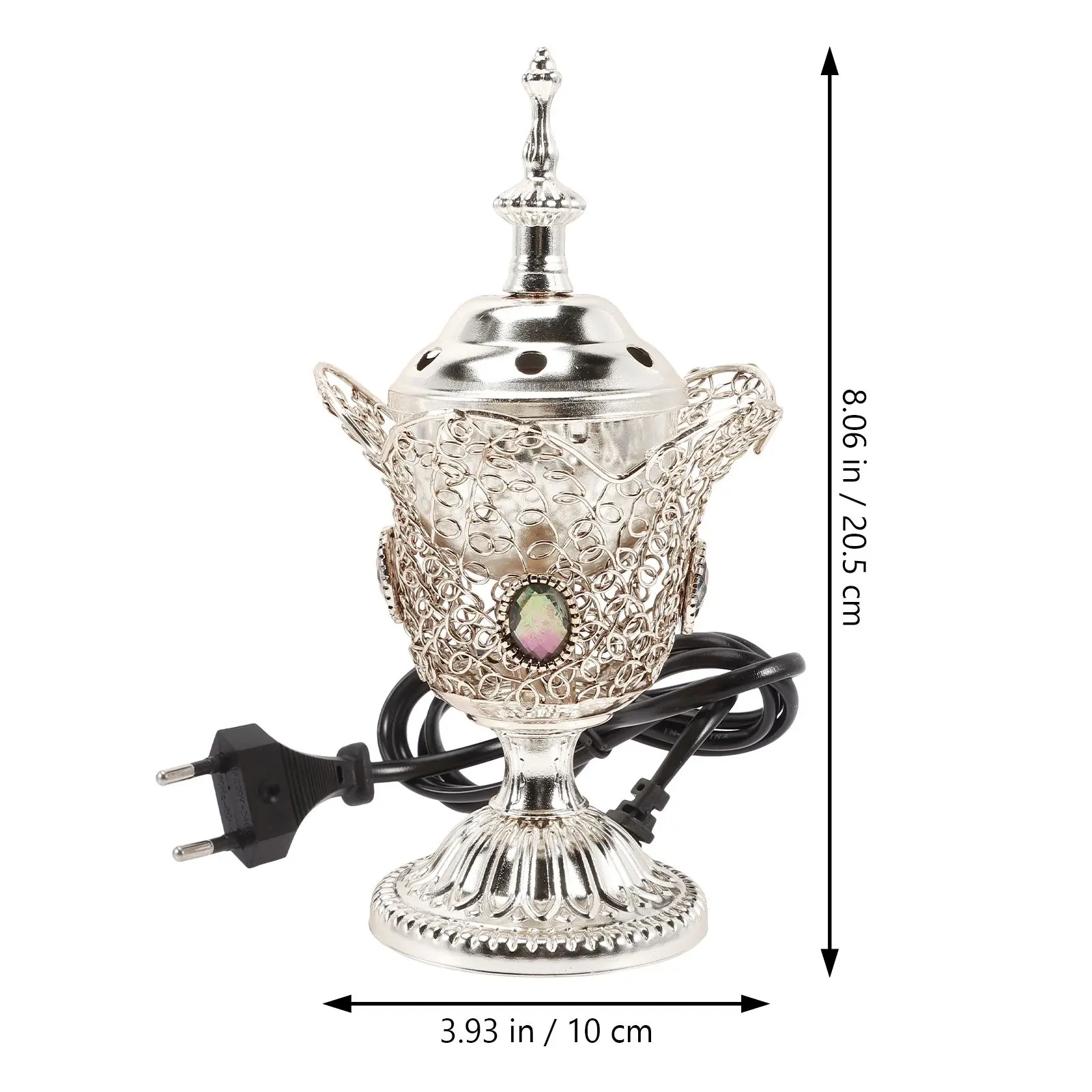 Incense Burner Decoration Electric Plug In Middle Eastern Incense Burner Church Arabic Incense Burner Middle East Church Eu Plug