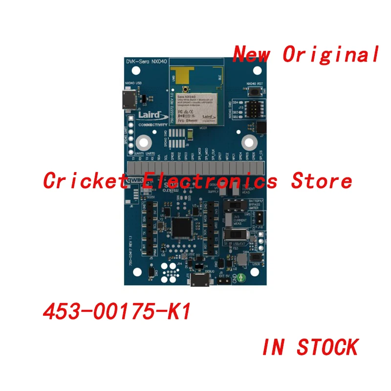 

453-00175-K1 - nRF52833, Sera NX040, SR040 Transceiver; 802.15.4 (Ultra Wideband UWB), Bluetooth® 5.x 2.4GHz Evaluation Board