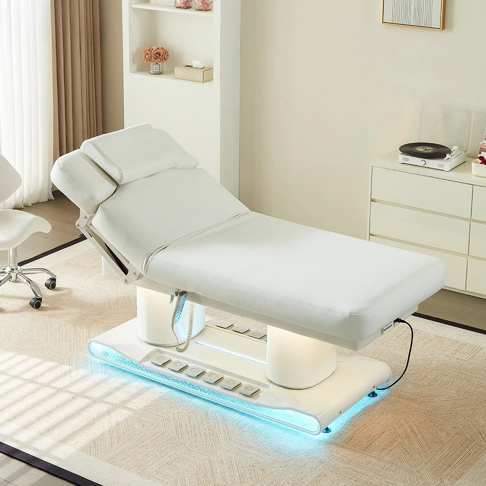 High-end beauty salon dedicated intelligent heated electric beauty bed, micro-sculpting tattoo surgery injection bed