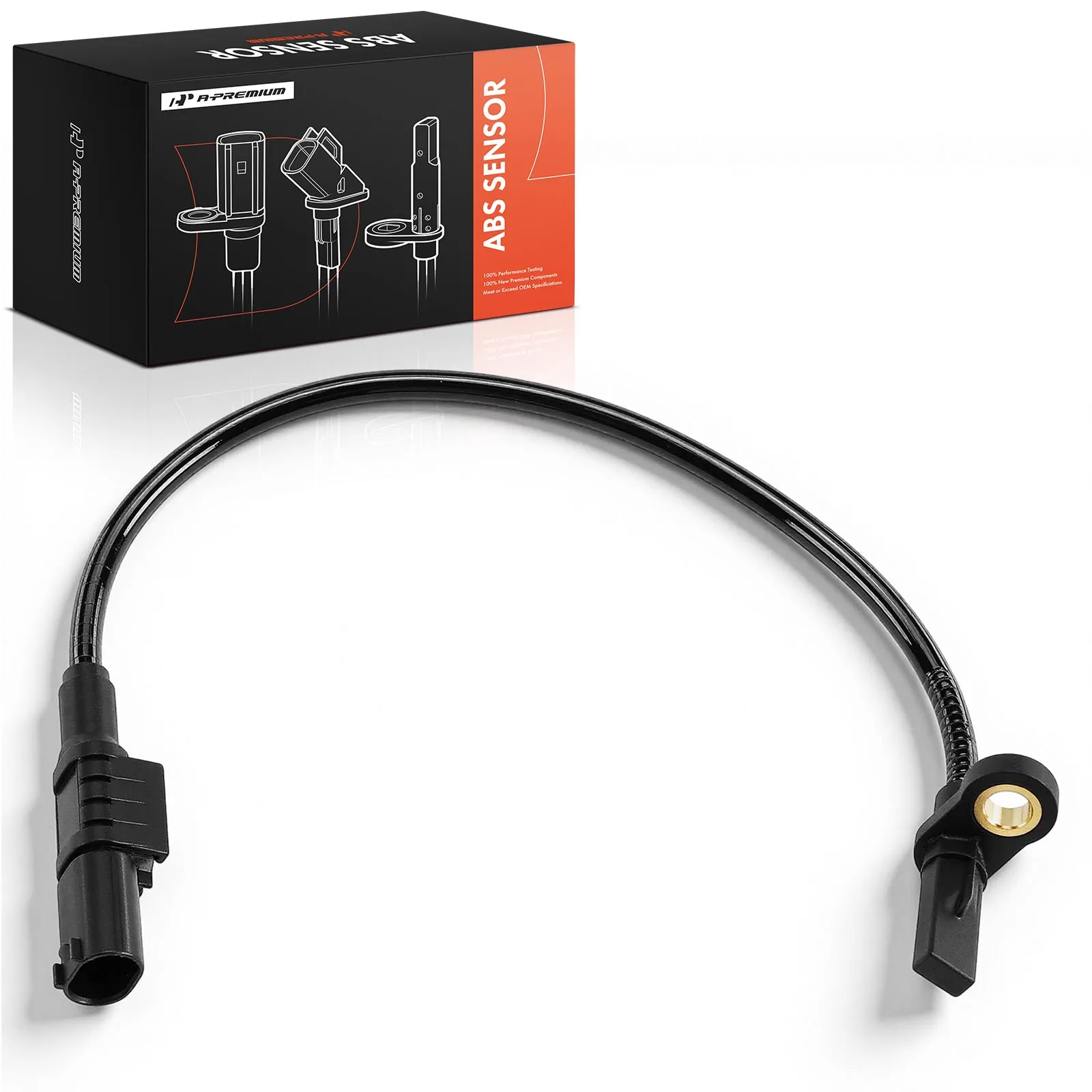A-Premium Rear Driver or Passenger Side ABS Wheel Speed Sensor for Mercedes-Benz GLE350 2016-2018 GLE400 2016-2019 GLE300d ML250