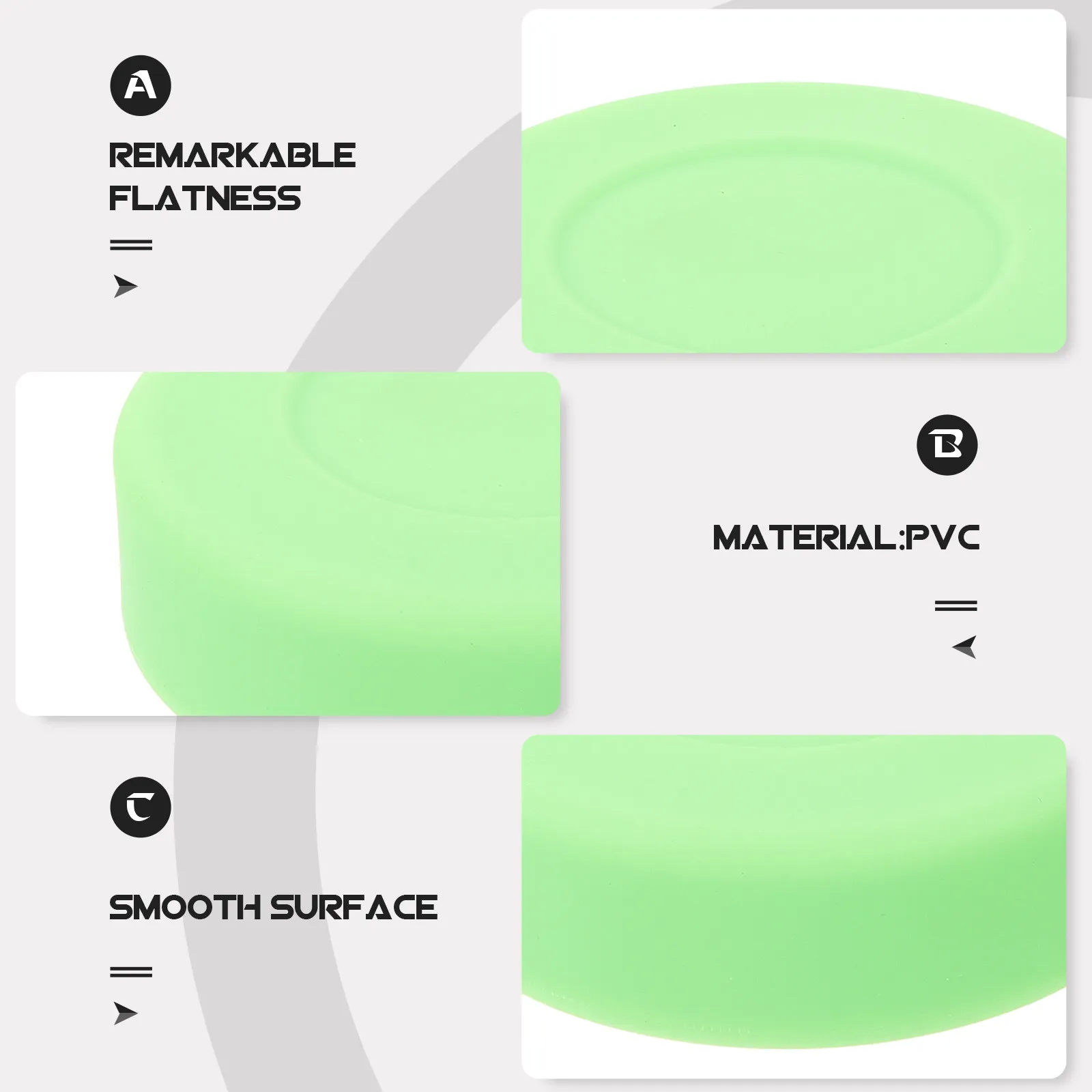 

Набор из 4 высококачественных тренировочных шайб из ПВХ для хоккея на льду: готовы к соревнованиям, с гладкой поверхностью, легкие